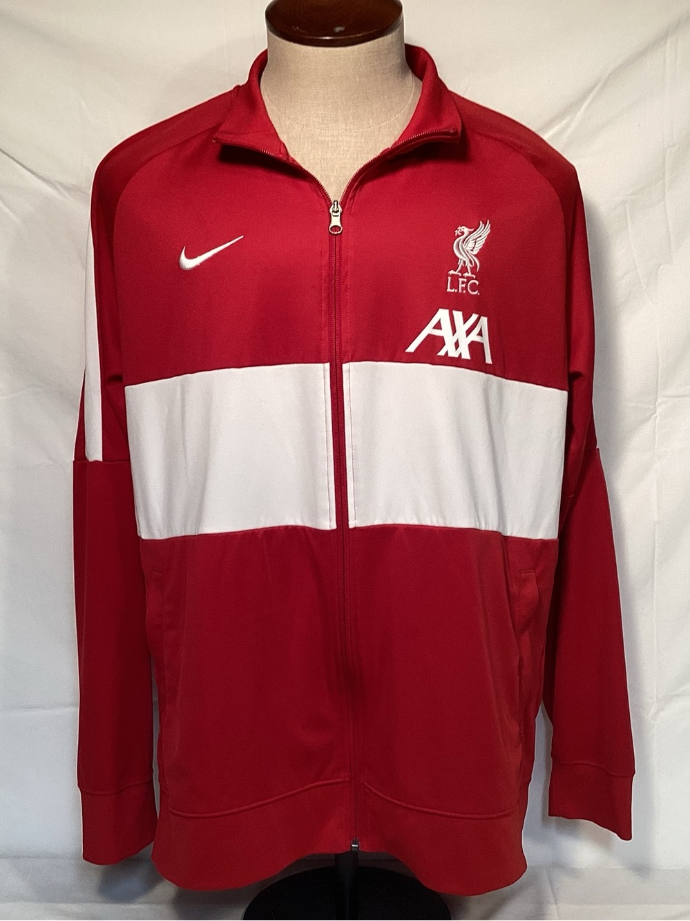 Nike Liverpool Anthem FC Full-Zip Warmup Jacket Men’s Size XXL LFC Soccer